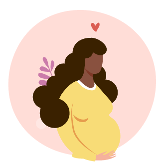 pregnant mother illustration